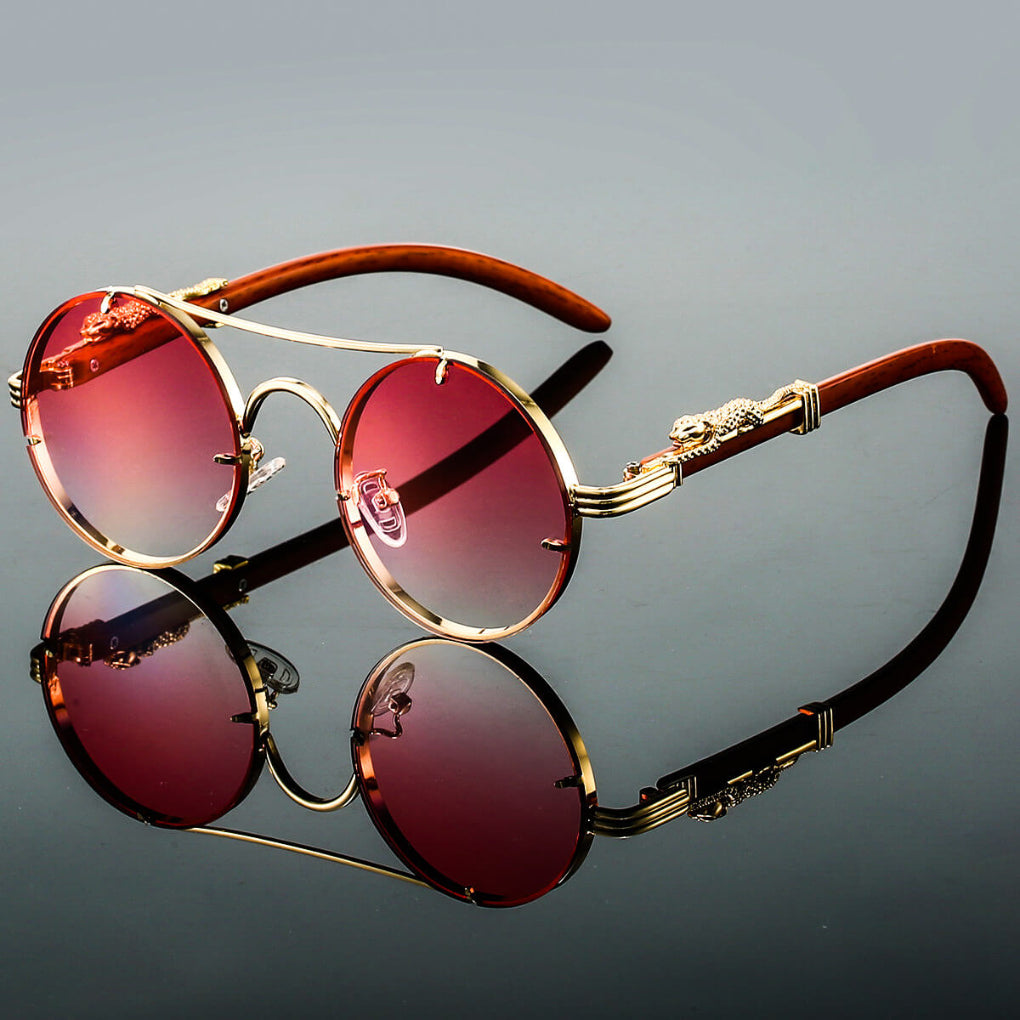 Vintage Metal Aviator Shades