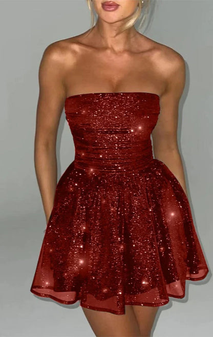 Wilma | Festive Mini Dress