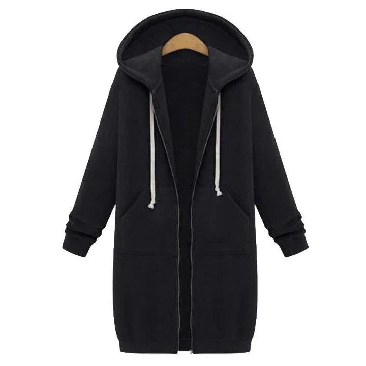 Women's Long Zipper Sweatshirt: Roza