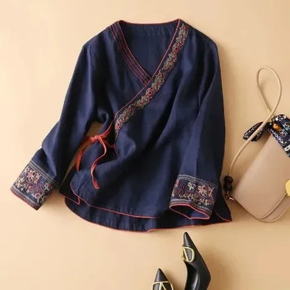 Casual Floral Lightweight Women's Blouse