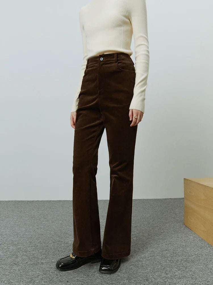 Aleza | Cord Trousers for Women