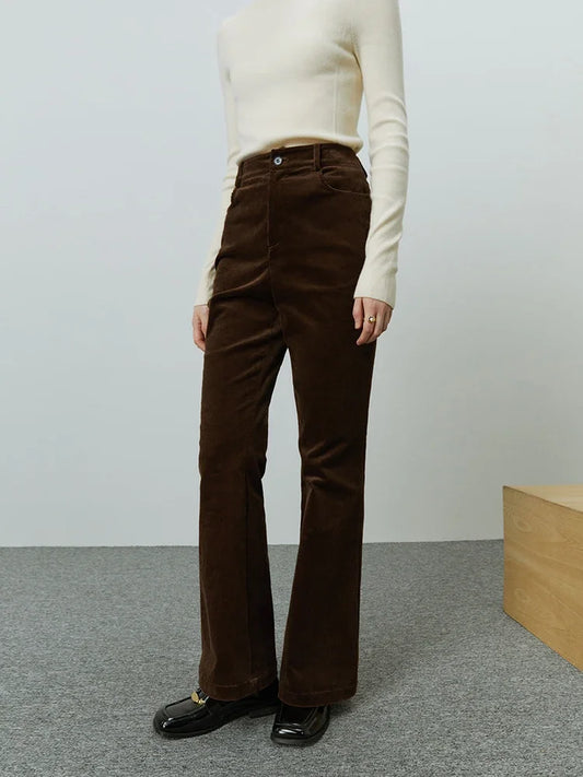 Aleza | Cord Trousers for Women
