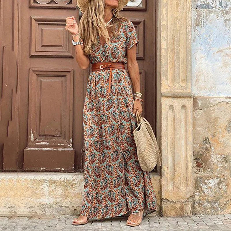 Bohemian maxi dress