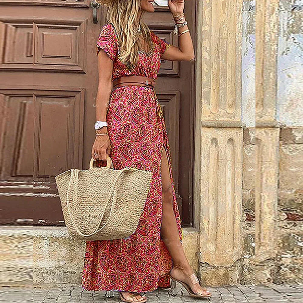 Bohemian maxi dress