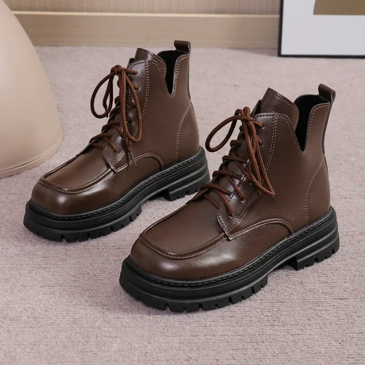 Vena™ | Women’s Winter Platform Lace-Up Boots