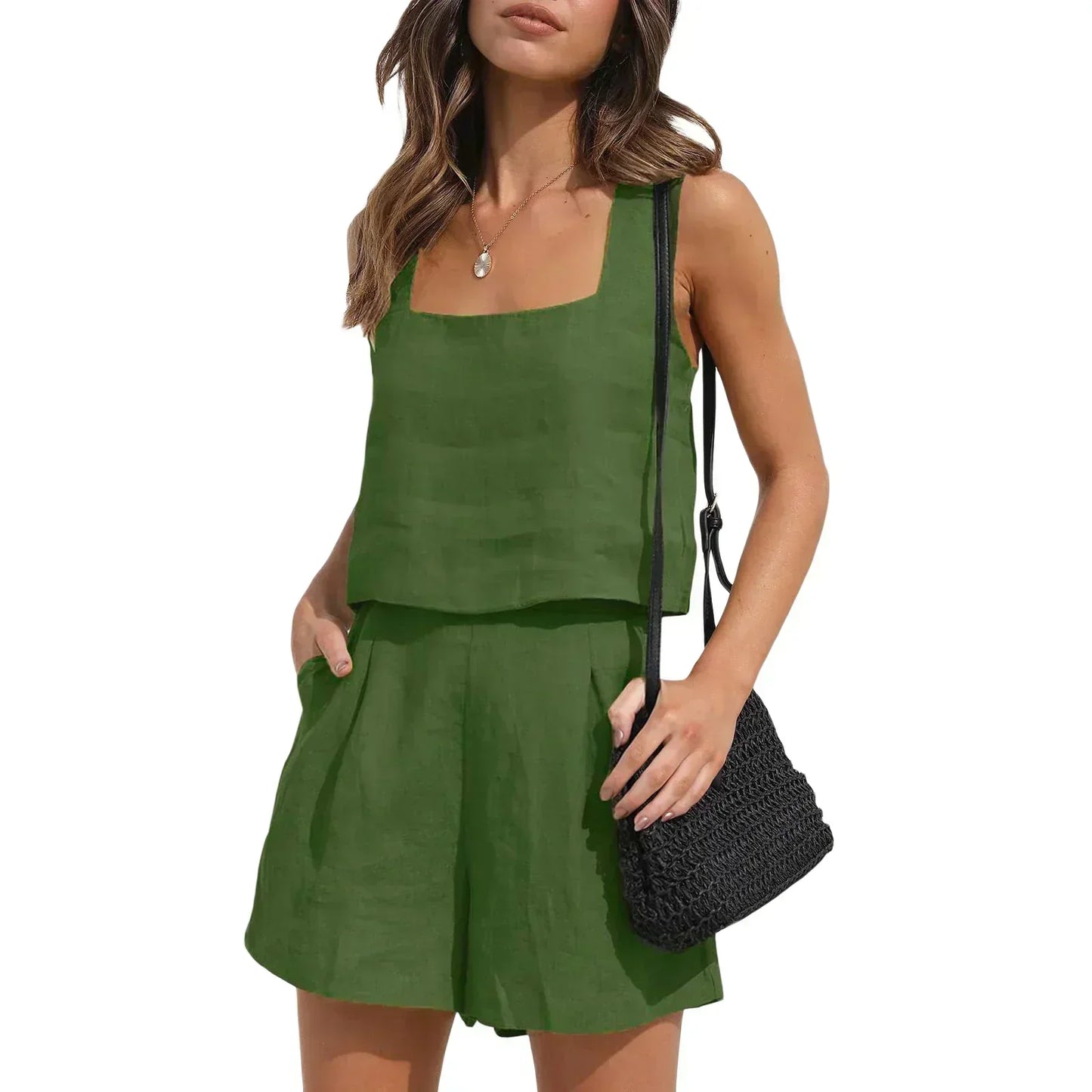Beatrix | Elegant Summer Set for Women Made of Breathable Linen
