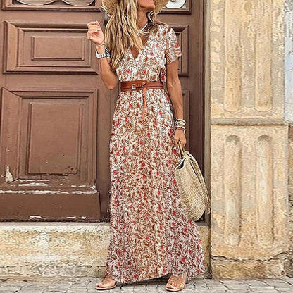 Bohemian maxi dress