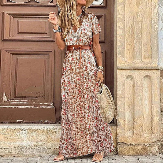 Bohemian maxi dress