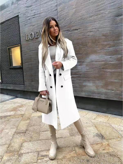 ANNA - Wool coat with buttons