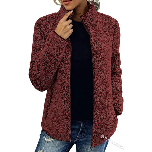 Women's fleece winter jacket – Tryne