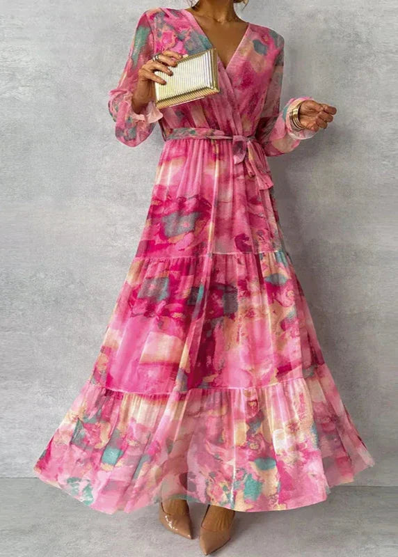 Beautiful Floral Women's Summer Dress - Olytrend