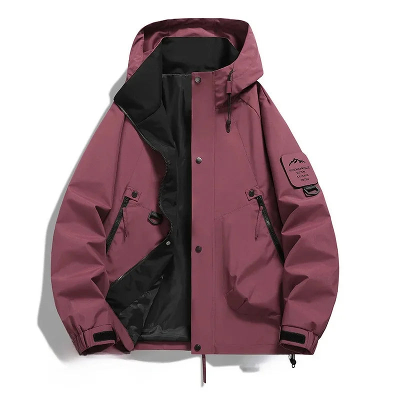 Unisex Winter Hooded Ski Jacket | Long Sleeve
