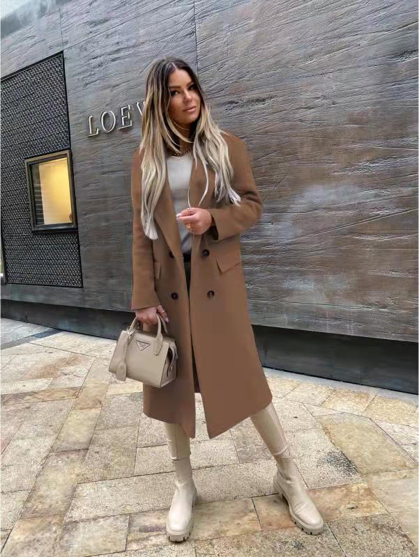 ANNA - Wool coat with buttons