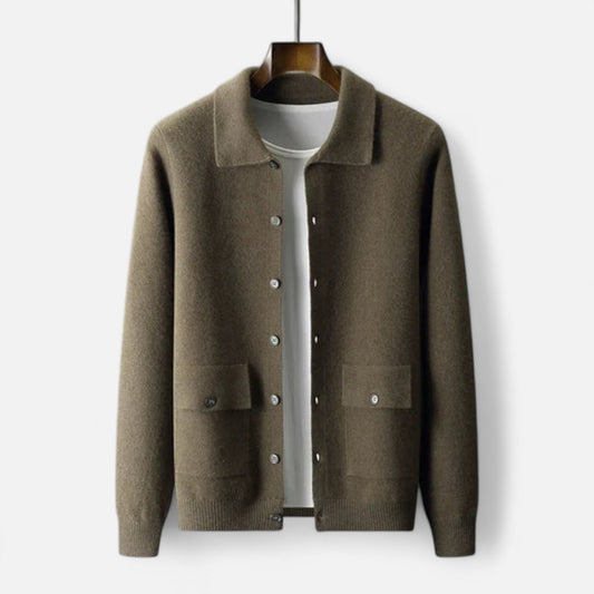 Ancient World | Men's Cardigan Timeless Elegance Premium