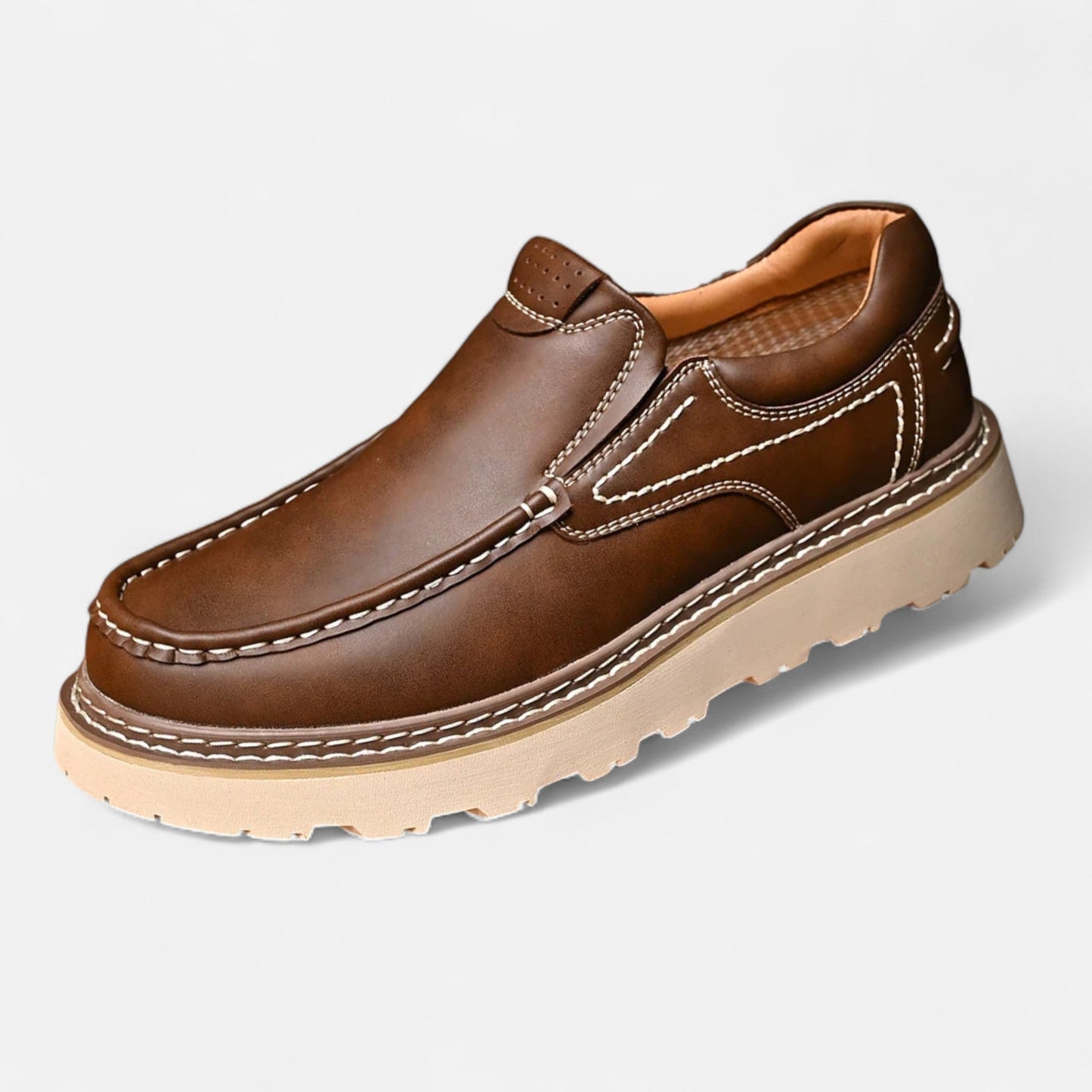 Ancient World | Men's Monza Classic Leather Loafers