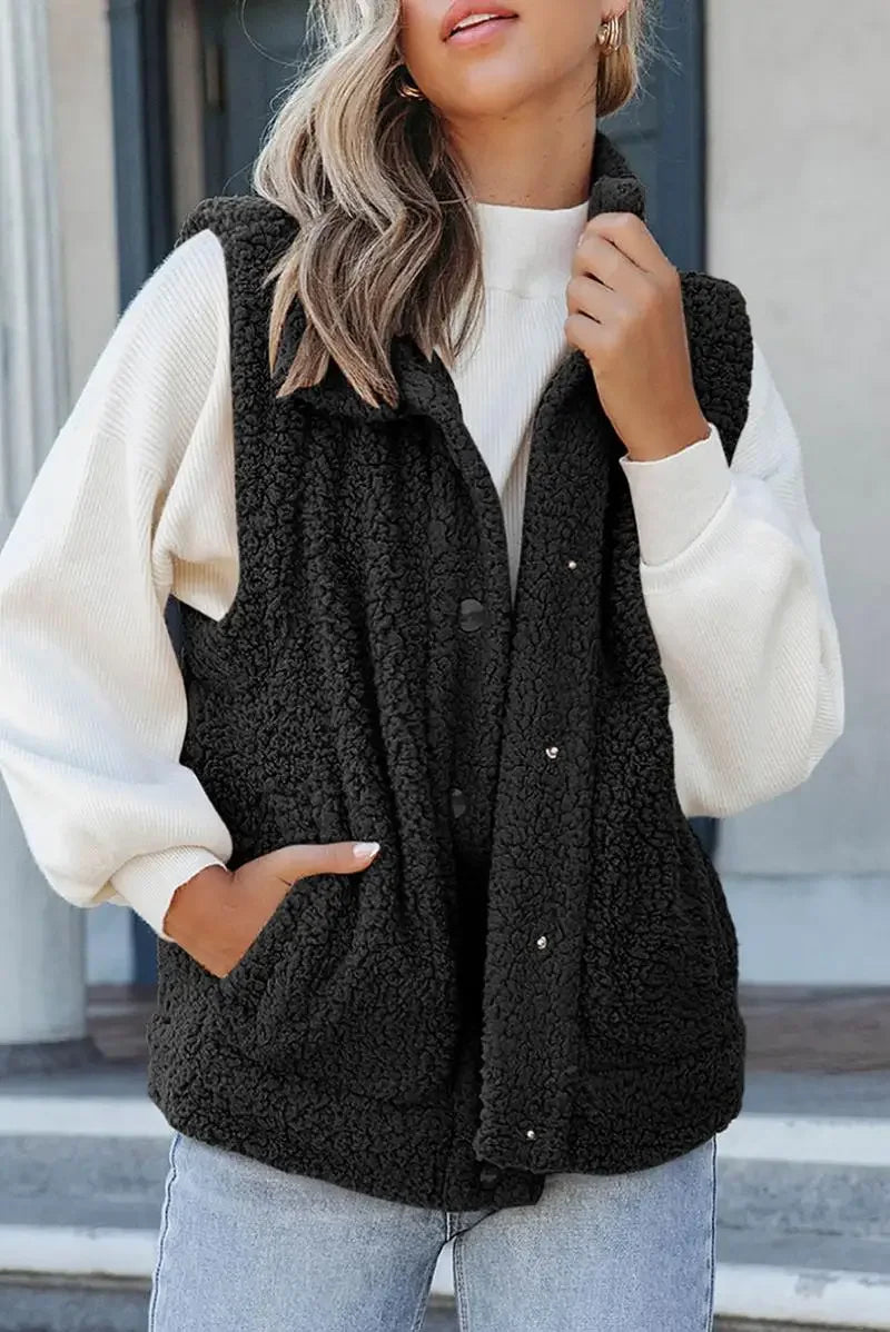 Berepe - Lambswool vest for women