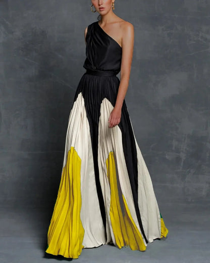 Aya | Trendy One-shoulder Maxi Dresses for Women