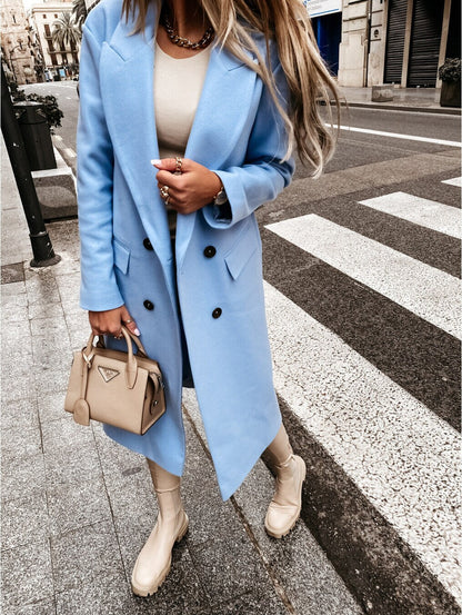 ANNA - Wool coat with buttons