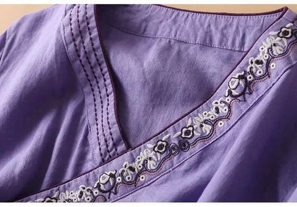 Casual Floral Lightweight Women's Blouse