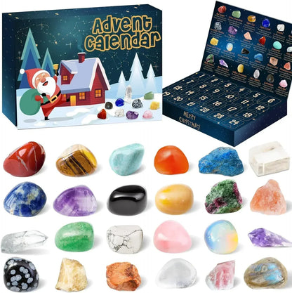 Ava Crystal Advent Calendar with Precious Stones