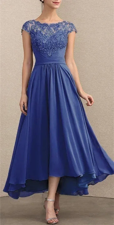 Beautiful Floral Long Evening Dress