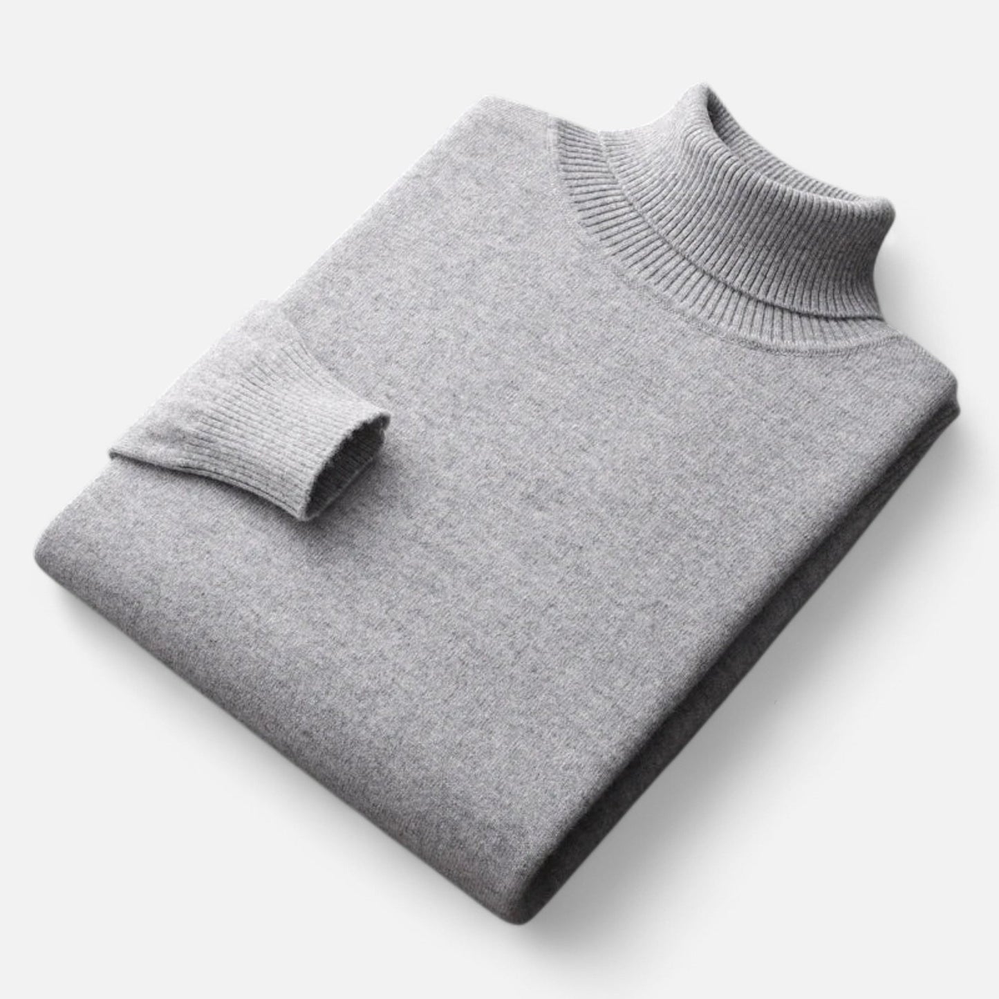 Ancient World | Men's Turtleneck Sweater in Wool – Timeless Design, Refined Warmth