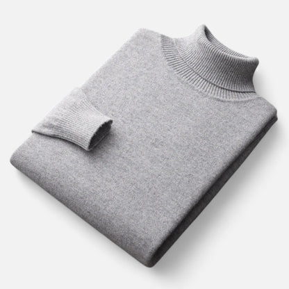 Ancient World | Men's Turtleneck Sweater in Wool – Timeless Design, Refined Warmth