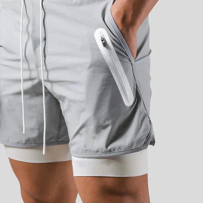 Men's Athletic 2-in-1 Performance Pants - Olytrend