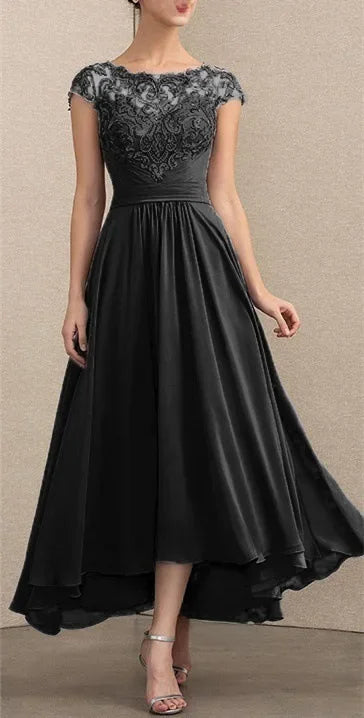 Beautiful Floral Long Evening Dress