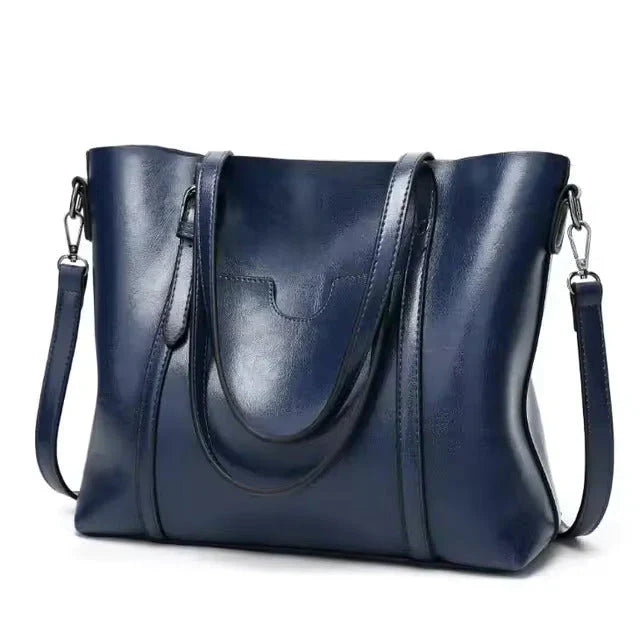 AURELIA™ | Vintage Shoulder Tote – Elegant & Durable