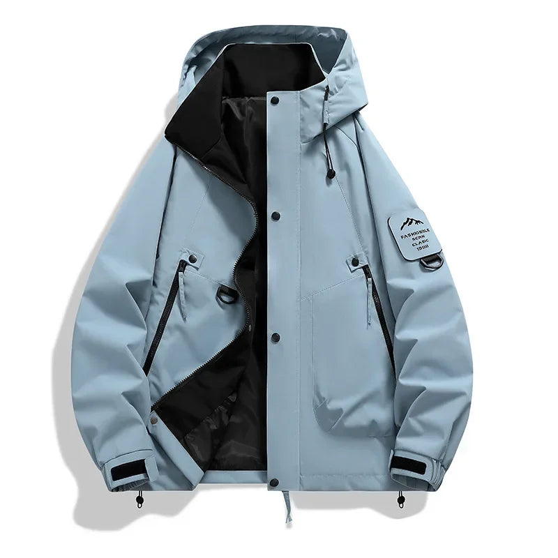 Unisex Winter Hooded Ski Jacket | Long Sleeve