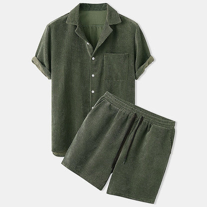 Breathable Casual Men's Summer Outfit Set
