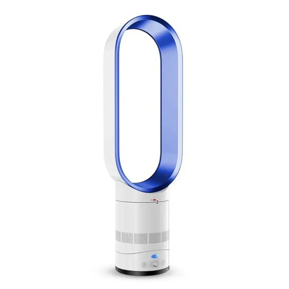 16-inch bladeless fan with remote control - Quiet, safe, and stylish for any interior