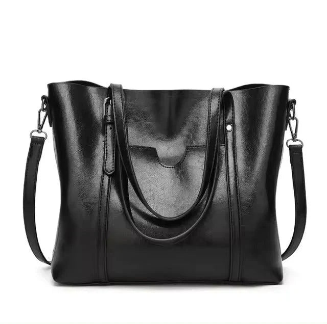 AURELIA™ | Vintage Shoulder Tote – Elegant & Durable