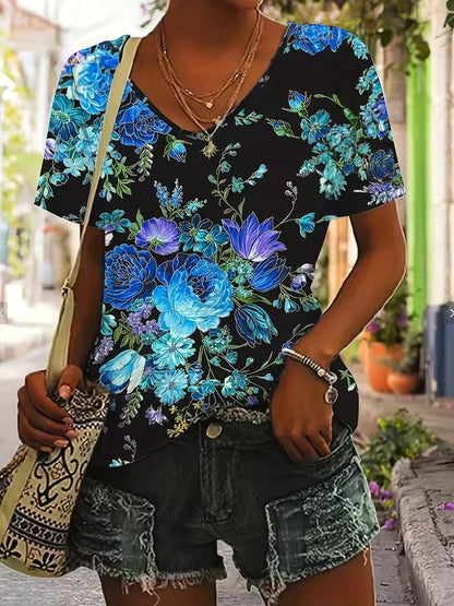 Casual Ladies Short Sleeve Tee