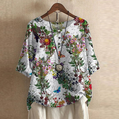 Vintage Style Women's Blouse