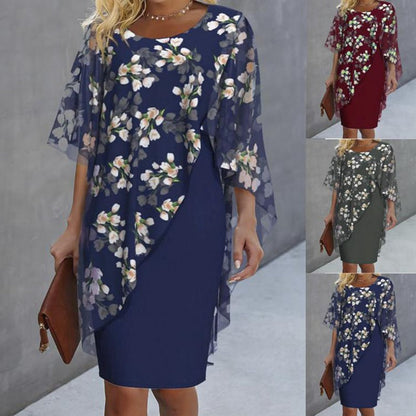Beautiful Flower Women's Summer Dress - Olytrend