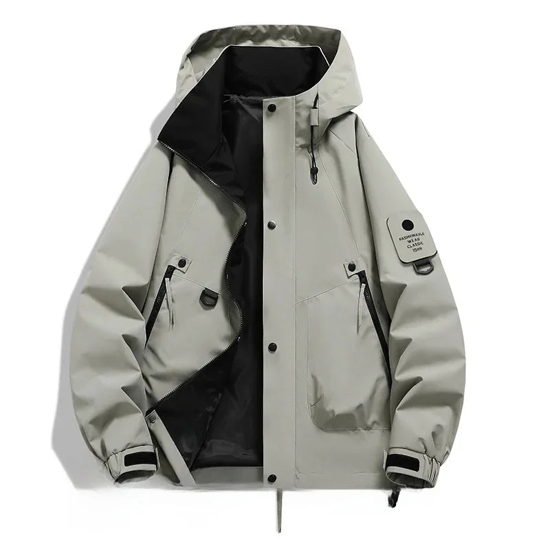 Unisex Winter Hooded Ski Jacket | Long Sleeve