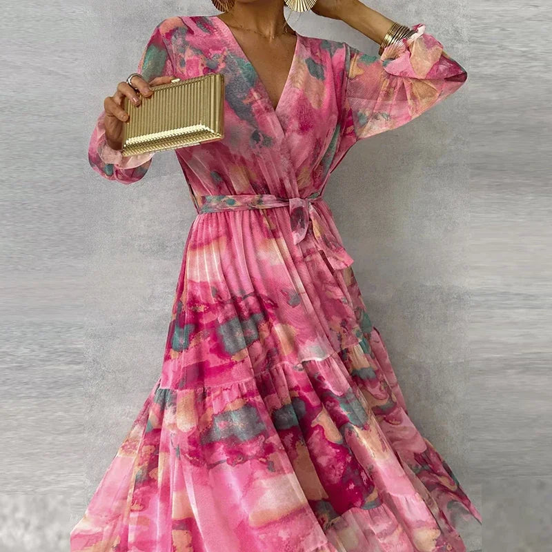 Beautiful Floral Women's Summer Dress