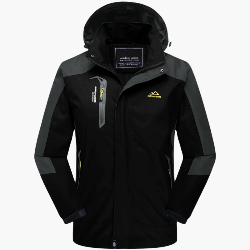 Women's Outdoor Jacket Sporty Waterproof Windproof with Hood – Perfect for Hiking & Leisure