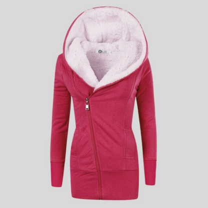 Women's hooded winter jacket, Saskia