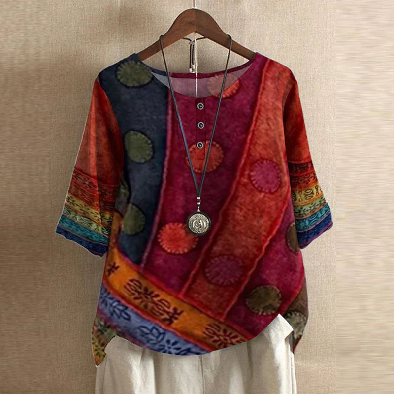 Vintage Style Women's Blouse