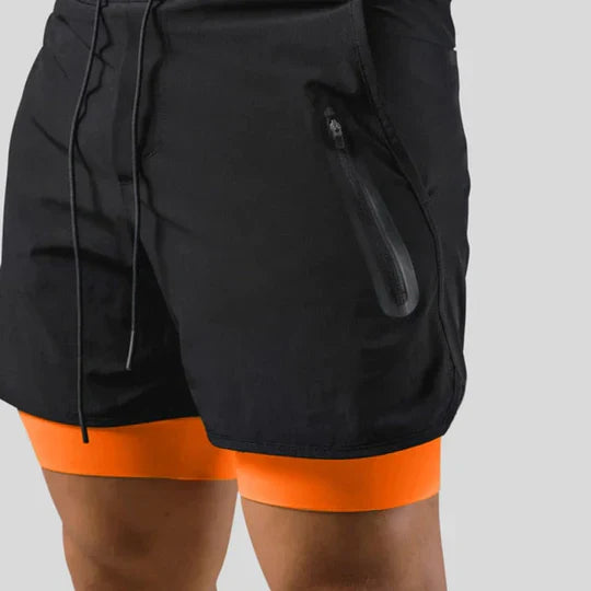 Men's Athletic 2-in-1 Performance Pants