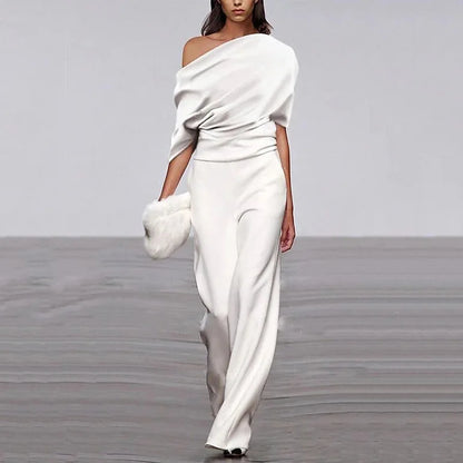 Bea | Elegant Women's Jumpsuit with Off-Shoulder Neckline