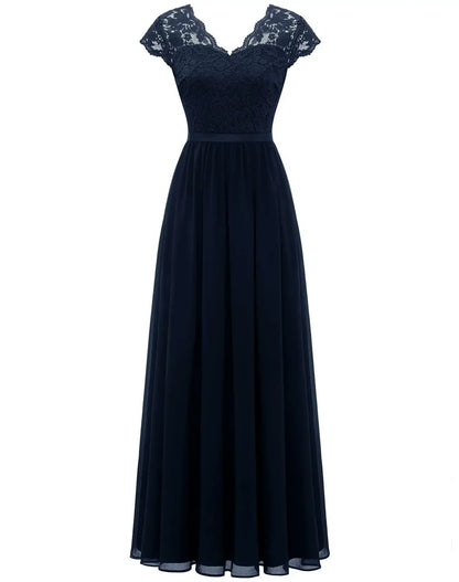 Beautiful Lace Evening Gown for Women