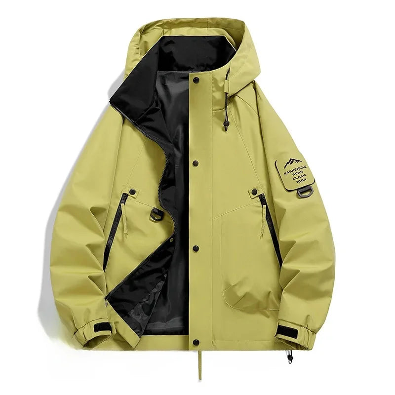 Unisex Winter Hooded Ski Jacket | Long Sleeve