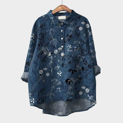 Women's Elegant Silk Blouse - Olytrend