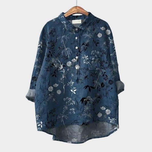 Women's Elegant Silk Blouse - Olytrend
