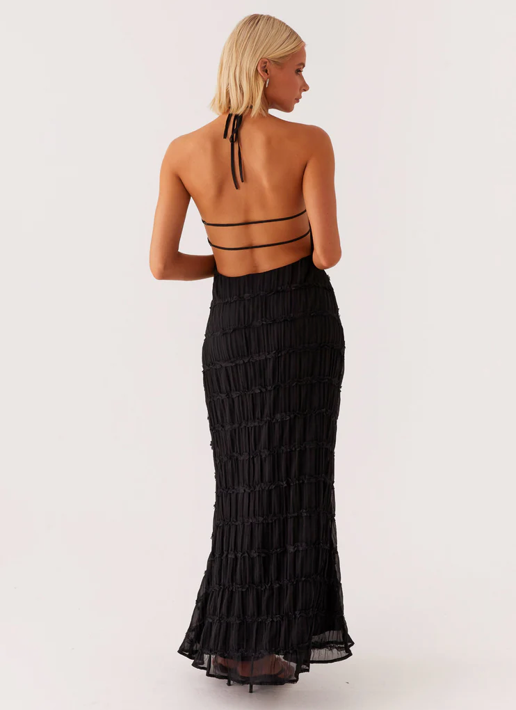 Beautiful Strappy Long Evening Dress