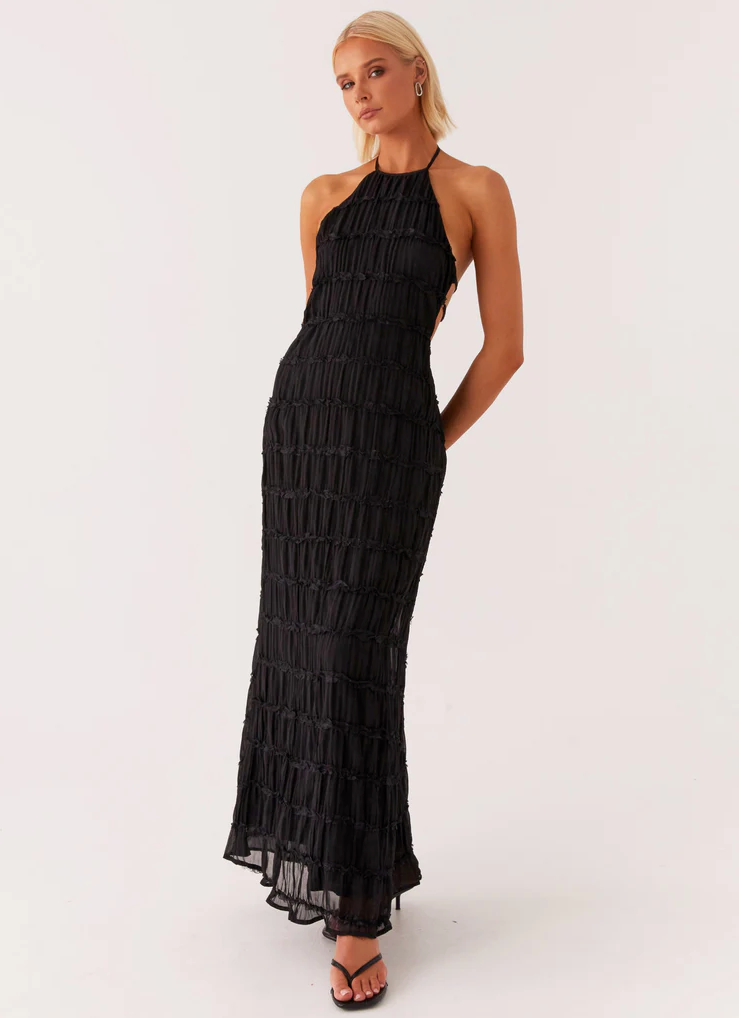Beautiful Strappy Long Evening Dress